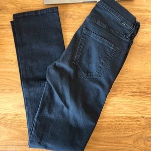 Mother Jeans. The Mid Rise Dazzler, Ankle. Black (not guilty) Size 23.